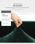 Stretchable Couch Cover Lounge  Sofa Slipcover  Furniture Cover Machine Washable Elasticated Sofa Covers Chaise Longue For Living Room Corner Armchair Elastic Cushion Couch Furniture 3 Seater Slipcover For Home Stevvex