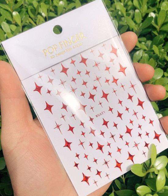 Stripe Line Nail Sticker Decal Thin Lining Line Art Self-Adhesive Peel Off Silver /Gold /White /Black Gold Stickers Accessories Strip Line Nail Decal Self-Adhesive 3D Wave Decal Decoration Metallic Curve Design Decoration for Women Girls Stevvex