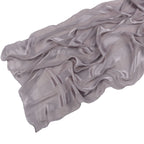 Striped Crinkle Chiffon Hijab with Organic Texture (MH143)