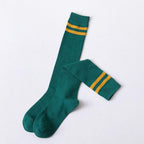 Striped Long Warm Thigh High Stockings Women's Casual Tube Thigh High Socks for School Over Knee High Socks for girls Stevvex