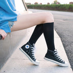 Striped Long Warm Thigh High Stockings Women's Casual Tube Thigh High Socks for School Over Knee High Socks for girls Stevvex