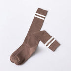 Striped Long Warm Thigh High Stockings Women's Casual Tube Thigh High Socks for School Over Knee High Socks for girls Stevvex