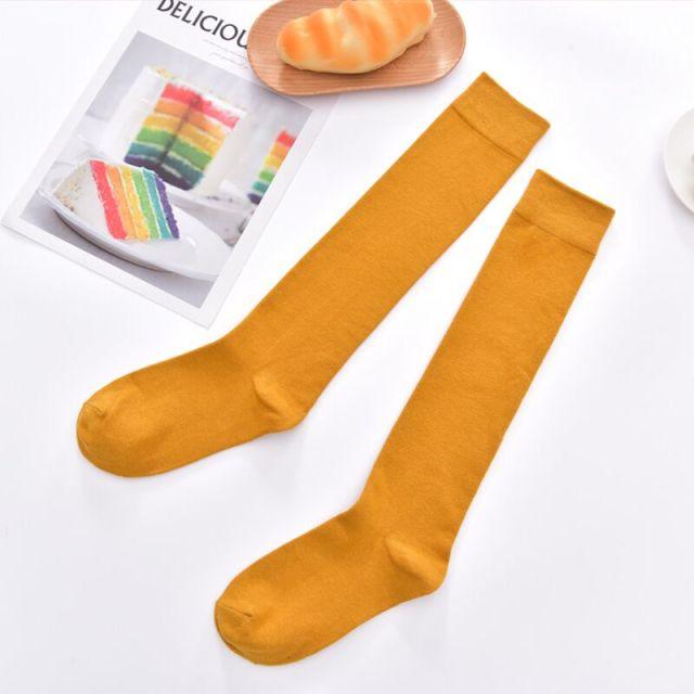 Striped Long Warm Thigh High Stockings Women's Casual Tube Thigh High Socks for School Over Knee High Socks for girls Stevvex