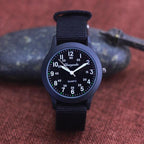 Students Learning Time Quartz Watches Girls Water Resistant Gifts Clock Kids Canvas Fashion Wristwatches Dark Watches For Men Waterproof  Field Outdoor Sport Mens Wristwatch With Nylon Band Stevvex