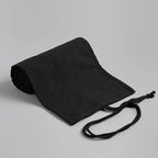 Students Roll Design Black Color Pencil Retro Canvas Wrap Up Pencil Case High Quality Stationary Pouch Stevvex