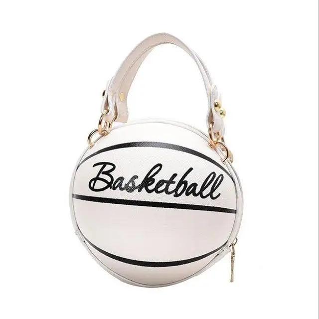 Stunning Ball Purses For Teenagers And Women Stylish Shoulder Bags, Crossbody Chain Hand Bags Personalit Leather Pink Basketball Bag For Females Stevvex