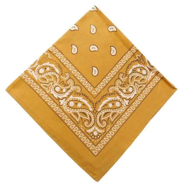 Stunning Print Bandana Hair Bands For Girls ,Women And Kids Unisex Square Scarf Turban Headband Hair Accessories Stevvex