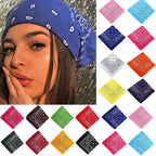 Stunning Print Bandana Hair Bands For Girls ,Women And Kids Unisex Square Scarf Turban Headband Hair Accessories Stevvex