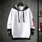 Style Hip Hop Casual Sweatshirts Streetwear Male Hoodies For Winter Casual Wear Party Wear Fashion Street Sweater Men's Casual Men's Trend Long Sleeve Hoodie