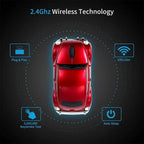 Stylish 2.4G Wireless Mouse Car Shape Computer USB Mice 1200DPI Office Mouse Unique 3D Sports Car Design Gamer Mouse Stevvex