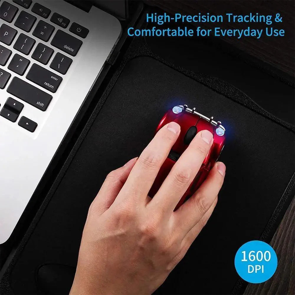 Stylish 2.4G Wireless Mouse Car Shape Computer USB Mice 1200DPI Office Mouse Unique 3D Sports Car Design Gamer Mouse Stevvex
