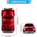 Stylish 2.4G Wireless Mouse Car Shape Computer USB Mice 1200DPI Office Mouse Unique 3D Sports Car Design Gamer Mouse Stevvex