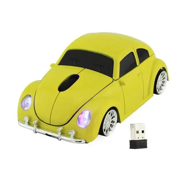 Stylish 2.4G Wireless Mouse Car Shape Computer USB Mice 1200DPI Office Mouse Unique 3D Sports Car Design Gamer Mouse Stevvex