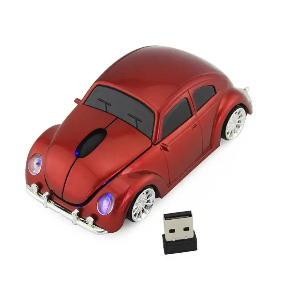 Stylish 2.4G Wireless Mouse Car Shape Computer USB Mice 1200DPI Office Mouse Unique 3D Sports Car Design Gamer Mouse Stevvex