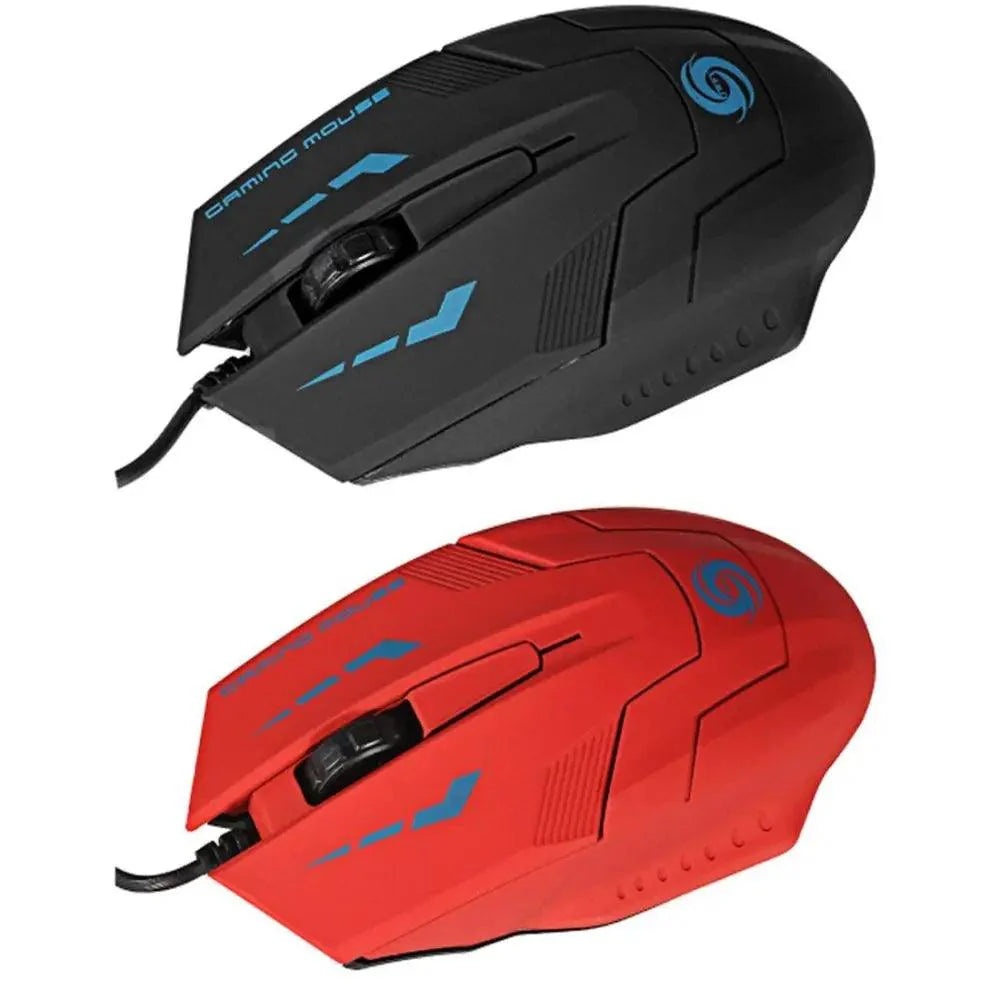 Stylish  3 Buttons Colorful Optical USB Wired Mouse  Wired Gaming Mouse with 2400DPI High Precision Mouse Buttons Stevvex