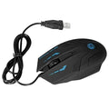 Stylish  3 Buttons Colorful Optical USB Wired Mouse  Wired Gaming Mouse with 2400DPI High Precision Mouse Buttons Stevvex