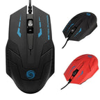 Stylish  3 Buttons Colorful Optical USB Wired Mouse  Wired Gaming Mouse with 2400DPI High Precision Mouse Buttons Stevvex