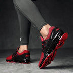 Stylish Black Mens Soft Casual Sneakers Breathable Comfort Sport Elegant Men Sneakers Stevvex