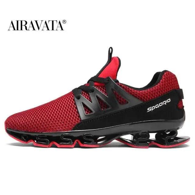 Stylish Black Mens Soft Casual Sneakers Breathable Comfort Sport Elegant Men Sneakers Stevvex