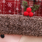 Stylish Chair Covers Christmas Santa Claus Chair Back Cover Christmas Dining Dinner Table Decoration New Year Party Supplies Dining Table Decoration for Home New Year Party Stevvex