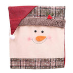 Stylish Chair Covers Christmas Santa Claus Chair Back Cover Christmas Dining Dinner Table Decoration New Year Party Supplies Dining Table Decoration for Home New Year Party Stevvex