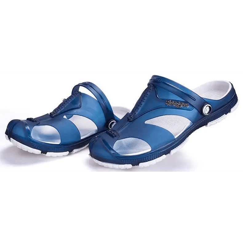 Stylish Closed Toe Sandals Unique Strap Outdoor Fisherman Sandals Retro Beach Summer Breathable Casual Sandals For Men Stevvex