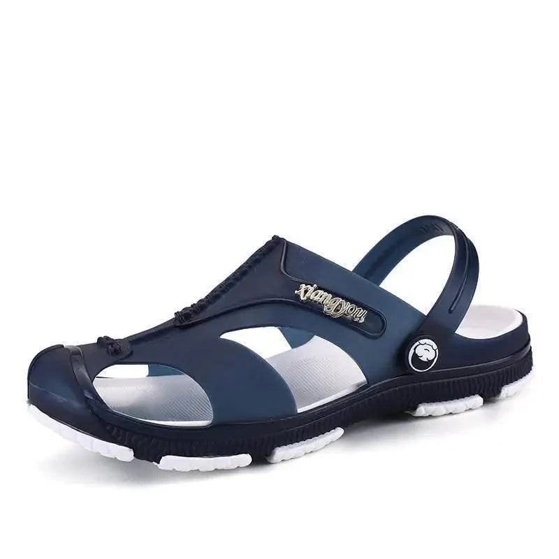 Stylish Closed Toe Sandals Unique Strap Outdoor Fisherman Sandals Retro Beach Summer Breathable Casual Sandals For Men Stevvex