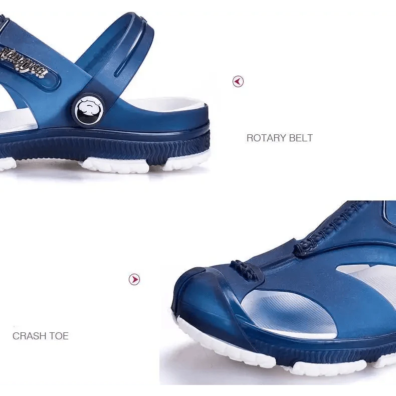 Stylish Closed Toe Sandals Unique Strap Outdoor Fisherman Sandals Retro Beach Summer Breathable Casual Sandals For Men Stevvex