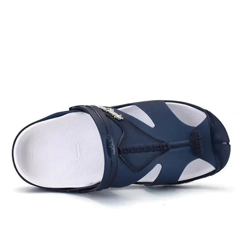 Stylish Closed Toe Sandals Unique Strap Outdoor Fisherman Sandals Retro Beach Summer Breathable Casual Sandals For Men Stevvex