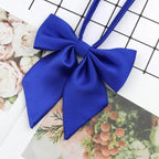 Stylish Colorful Women‘s Shirts Bowtie Ladies Girl School Wedding Party Bowtie For Women  Adjustable Pre-tied Solid Color Handmade Bowties for Women Stevvex