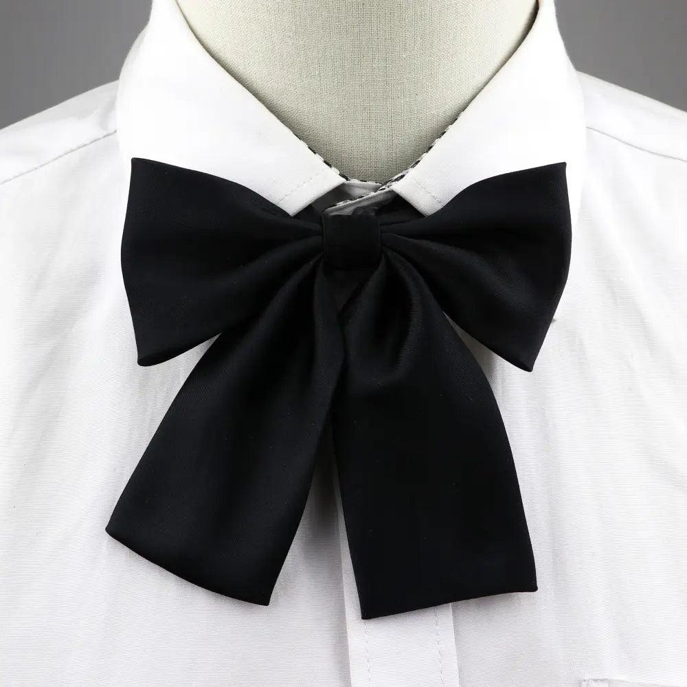 Stylish Colorful Women‘s Shirts Bowtie Ladies Girl School Wedding Party Bowtie For Women  Adjustable Pre-tied Solid Color Handmade Bowties for Women Stevvex