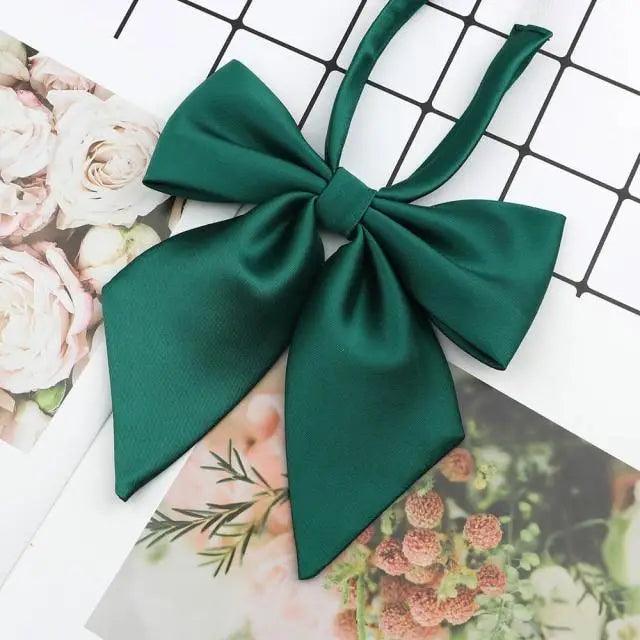Stylish Colorful Women‘s Shirts Bowtie Ladies Girl School Wedding Party Bowtie For Women  Adjustable Pre-tied Solid Color Handmade Bowties for Women Stevvex