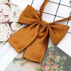 Stylish Colorful Women‘s Shirts Bowtie Ladies Girl School Wedding Party Bowtie For Women  Adjustable Pre-tied Solid Color Handmade Bowties for Women Stevvex