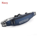 Stylish Design Unisex Waterproof Money Belt Bag Elegant Waist Pack Bag for Hiking Fitness Cycling Workout Gym Reflective Runners Belt Jogging Pocket Belt Stevvex