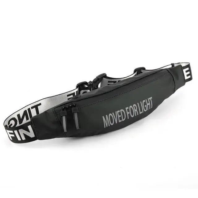 Stylish Design Unisex Waterproof Money Belt Bag Elegant Waist Pack Bag for Hiking Fitness Cycling Workout Gym Reflective Runners Belt Jogging Pocket Belt Stevvex
