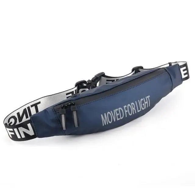 Stylish Design Unisex Waterproof Money Belt Bag Elegant Waist Pack Bag for Hiking Fitness Cycling Workout Gym Reflective Runners Belt Jogging Pocket Belt Stevvex