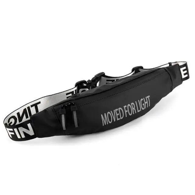 Stylish Design Unisex Waterproof Money Belt Bag Elegant Waist Pack Bag for Hiking Fitness Cycling Workout Gym Reflective Runners Belt Jogging Pocket Belt Stevvex