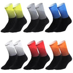 Stylish Fabric Cycling Socks Compression Anti Slip  Breathable Sport Socks For Men And Women  Functional Sports Athletics Breathable Socks Stevvex