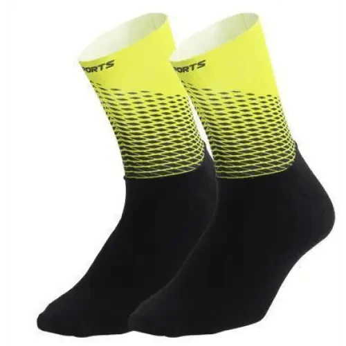 Stylish Fabric Cycling Socks Compression Anti Slip  Breathable Sport Socks For Men And Women  Functional Sports Athletics Breathable Socks Stevvex