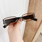 Stylish Fashionable Women Sunglasses Trending & Luxury  Square Popular Design Men Glasses New Vintage Metal Black Comfortable Lenses Outdoor Travel Driving Sunglasses Stevvex