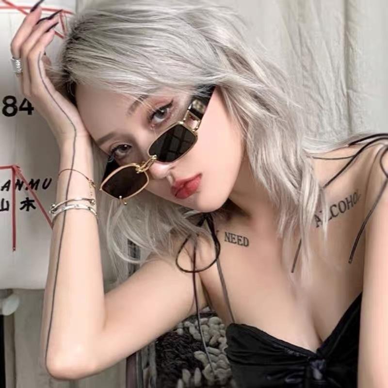 Stylish Fashionable Women Sunglasses Trending & Luxury  Square Popular Design Men Glasses New Vintage Metal Black Comfortable Lenses Outdoor Travel Driving Sunglasses Stevvex