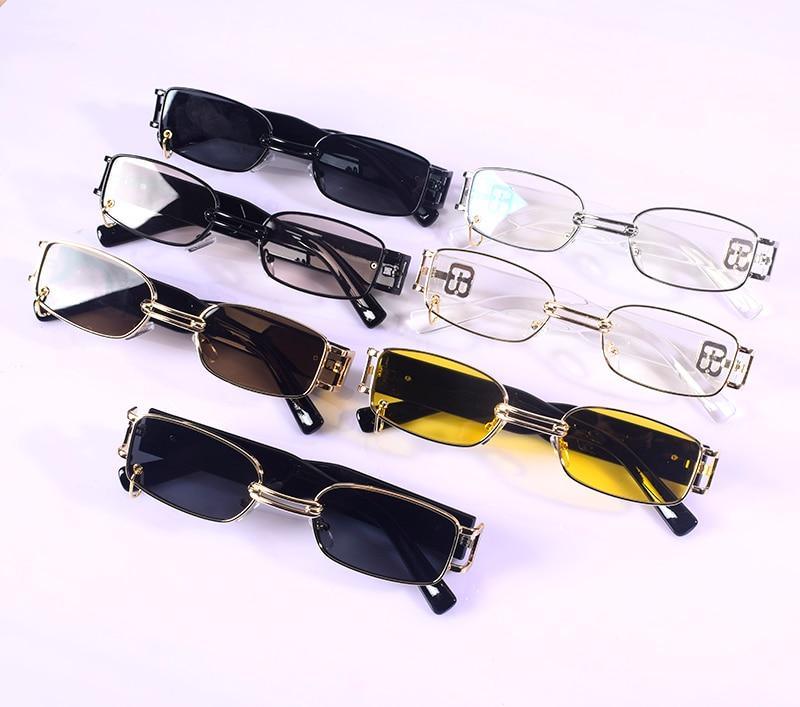 Stylish Fashionable Women Sunglasses Trending & Luxury  Square Popular Design Men Glasses New Vintage Metal Black Comfortable Lenses Outdoor Travel Driving Sunglasses Stevvex