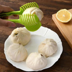 Stylish Handheld Kitchenware Tomato Slicer Bread Clip Fruit and Vegetable Cutter Potato Creative Gadget Kitchen Accessories Stevvex