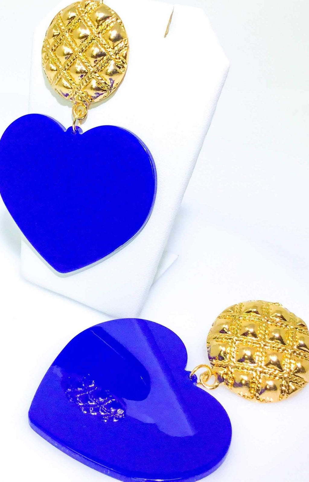 Stylish Heart Shaped Drop Dangle Earrings for Women