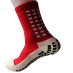 Stylish New Sports Anti Slip Soccer Socks Cotton Football Grip Socks For Men Breathable Sports Running Cycling Socks For Men Stevvex