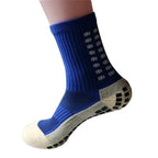 Stylish New Sports Anti Slip Soccer Socks Cotton Football Grip Socks For Men Breathable Sports Running Cycling Socks For Men Stevvex