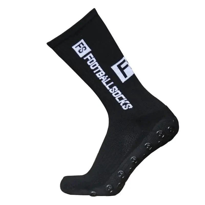 Stylish New Sports Anti Slip Soccer Socks Cotton Football Grip Socks For Men Breathable Sports Running Cycling Socks For Men Stevvex