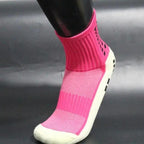 Stylish New Sports Anti Slip Soccer Socks Cotton Football Grip Socks For Men Breathable Sports Running Cycling Socks For Men Stevvex