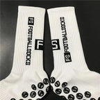 Stylish New Sports Anti Slip Soccer Socks Cotton Football Grip Socks For Men Breathable Sports Running Cycling Socks For Men Stevvex