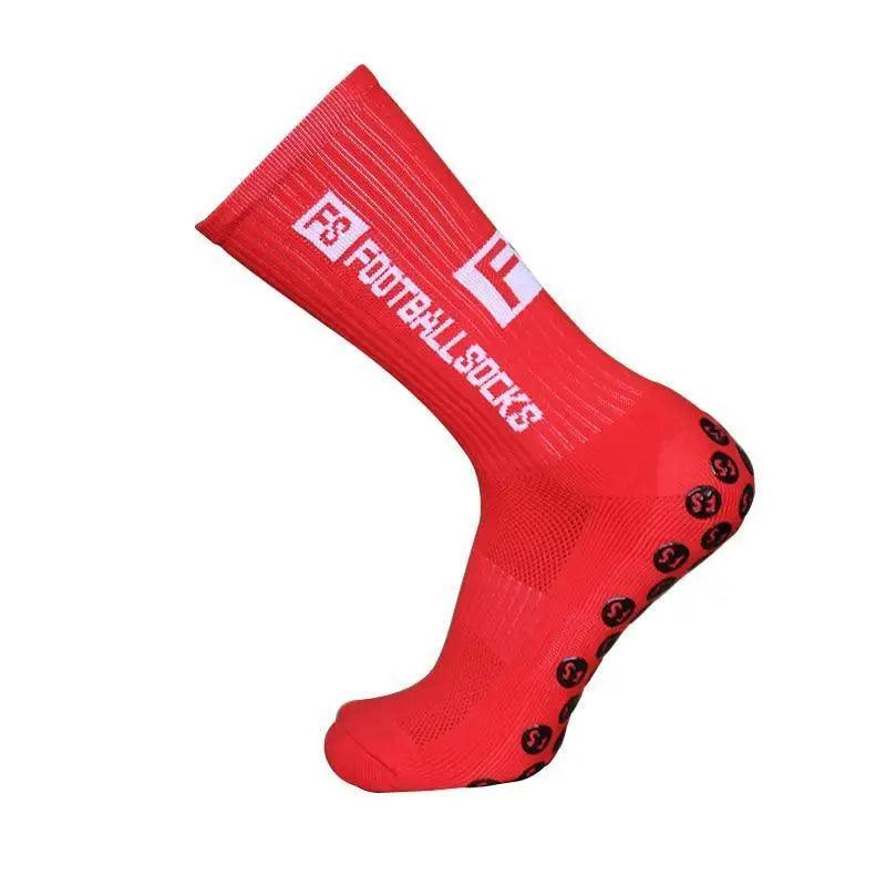 Stylish New Sports Anti Slip Soccer Socks Cotton Football Grip Socks For Men Breathable Sports Running Cycling Socks For Men Stevvex